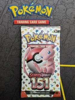 Pokemon TCG Scarlet & Violet - Pokemon 151 Booster Pack - 10 Cards - Image 1