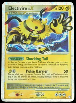 Electivire Lv. X #121/123 DMG Mysterious Treasures Pokemon Card - Image 1