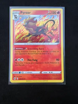 Pyroar 29/196 Pokemon Lost Origin Holo Rare Lightly Played Card (LP) 1 - Image 1