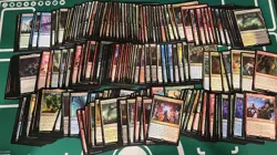Magic the Gathering Lot 225+ Rares Mythic Outlaws of Thunder Junction Commander - Image 1