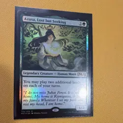 Wizards of the Coast MTG Azusa, Lost but Seeking 173/274 Foil Rare EN M21 - Image 3