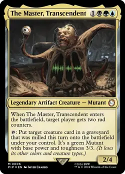 The Master, Transcendent Universes Beyond: Fallout Foil - Image 1