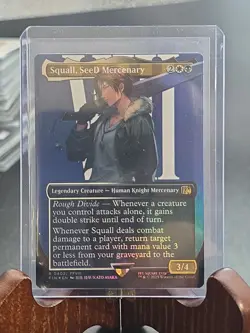 Squall, SeeD Mercenary (Borderless) Final Fantasy MTG Foil Near Mint - Image 3