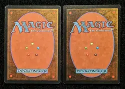 1996 Magic MTG Mirage Shimmer x2 NM8 - Image 2