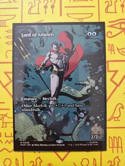 Magic: The Gathering Lord of Atlantis Rare Regular Full Art Eng 0056 Marvel - Image 1