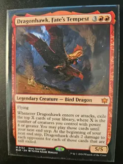 Dragonhawk, Fate's Tempest Bloomburrow Regular - Image 1