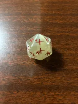 Phyrexian Spindown D20 All Will Be One Pre-release Mtg Dice Die - Image 1