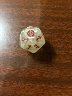 Phyrexian Spindown D20 All Will Be One Pre-release Mtg Dice Die - Image 2