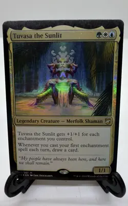 Tuvasa the Sunlit Commander 2018 Foil - Image 1