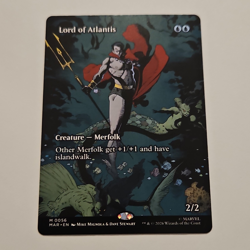 Wizards of the Coast MTG Lord of Atlantis Marvel 0056 EN Rare Full Art - Image 1