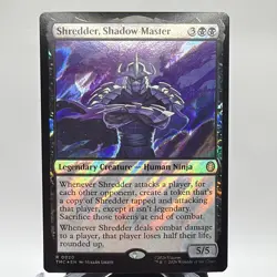 Shredder, Shadow Master Surge Foil- RARE MTG Magic the Gathering 5/5 Ninja - Image 2