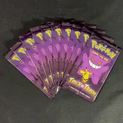 Lot of 10 Pokemon Trick Or Trade Booster Pack Halloween 3 Card Pack 2022 - Image 1