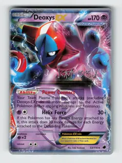Deoxys EX (Haruto Kobayashi) 53/116 World Championship Decks Pokemon LP - Image 1
