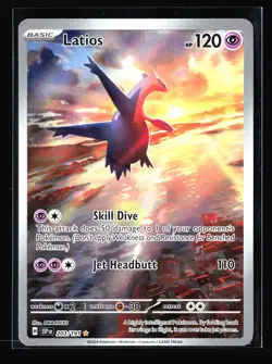 Latios SV08: Surging Sparks #203/191 Illustration Rare Pokemon Card T4-238 - Image 1