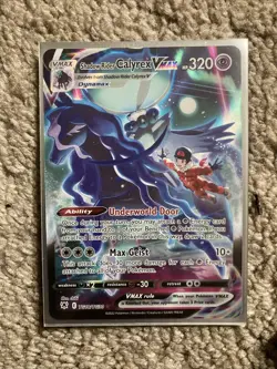 Pokemon TCG Shadow Rider Calyrex VMAX Sword & Shield - Astral Radiance TG18/TG30 - Image 1