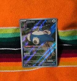 Pokemon Snorlax SVP051 Pokemon 151 SV Black Star Promo NM English TCG (b) - Image 1