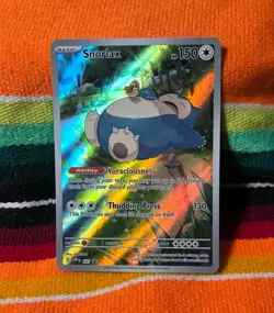 Pokemon Snorlax SVP051 Pokemon 151 SV Black Star Promo NM English TCG (b) - Image 5