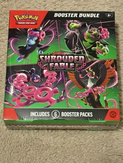 Pokemon Scarlet & Violet Shrouded Fable Booster Bundle 6 Packs New Sealed - Image 1