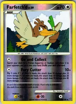 Farfetch'd 39/100 151 Rare NM Pokemon TCG - Image 1