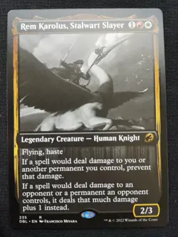 Rem Karolus, Stalwart Slayer - Innistrad: Double Feature - NM - EN - 235 - Image 1