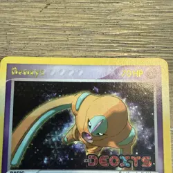 Reverse Holo Deoxys 18/107 Rare Deoxys Pokemon 2005 Played + Plusle Reverse Holo - Image 3