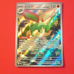 Pokemon TCG Flygon 101/094 Me02: Phantasmal Flames Illustration Rare Holo EN - Image 1