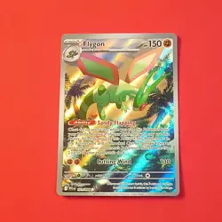Pokemon TCG Flygon 101/094 Me02: Phantasmal Flames Illustration Rare Holo EN - Image 2