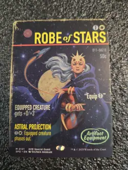 MTG Edge of Eternities - Special Guests Robe of Stars Artifact #0121 - Image 1