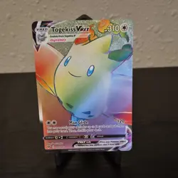 Near Mint Togekiss VMAX 191/185 Swsh04 Vivid Voltage Secret Rare Holo - Image 1