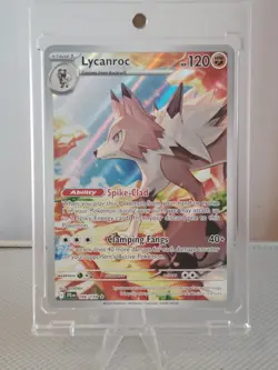 Pokemon TCG : Journey Together Lycanroc Full-Art #166/159 NM-M !! - Image 1