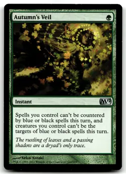 MTG Autumn's Veil U Magic 2012 (M12) 164 LP - Image 1