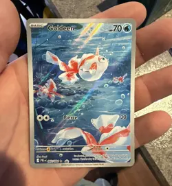 Goldeen 087/208 Paldea Evolved Illustration Rare Holo 2023 - Image 1