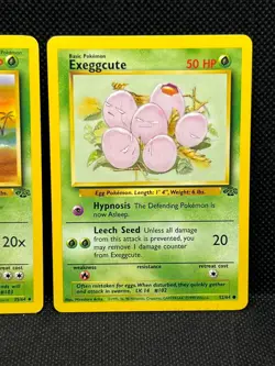 Pokemon Tcg Exeggutor 35/64 & Exeggcute 52/64 Jungle Non Holo - Image 3
