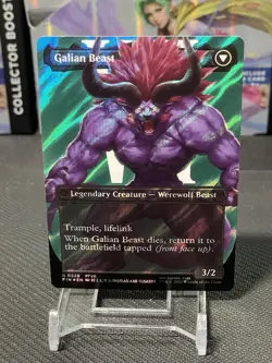 Vincent Valentine 528 (Borderless) (Surge Foil) Final Fantasy MTG - Image 2
