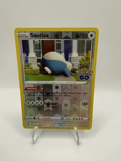 Snorlax 055/078 Pokemon GO Reverse Holo - Image 1