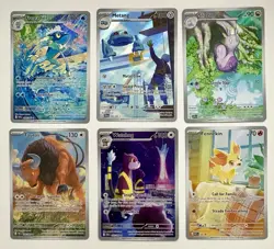 Chaos Rising Complete Base Set & 14 Illustration Rare Full Art Ex & Binder - Image 4