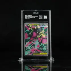 2025 Pokemon Mega Evolution 162/132 Mega Mawile EX Ultra Rare TAG 10 (974) - Image 1