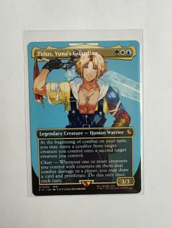 Tidus, Yuna's Guardian - (Borderless) (Regular) MTG FINAL FANTASY X Mythic (205) - Image 1