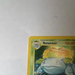 Venusaur 15/102 Base Set Unlimited Holo Rare 1999 Pokemon TCG - Image 3