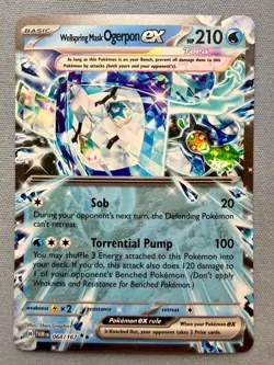 Wellspring Mask Ogerpon Ex - NM - 64/167 Twilight Masquerade TWM Pokemon TCG - Image 1