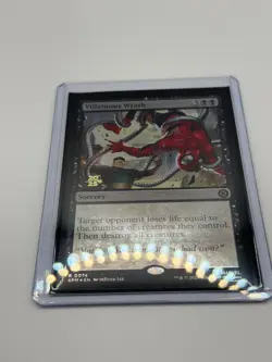 MTG, Villainous Wrath PRERELEASE PROMO FOIL 74 Marvel's Spider-Man Foil - Image 2