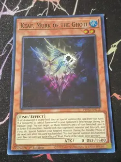 Keaf, Murk of the Ghoti PHNI-EN015 Phantom Nightmare Yu-Gi-Oh 1st Edition NM - Image 1