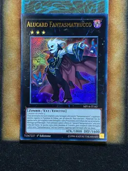 Yugioh Ghostrick Alucard MP14-EN062 Ultra Rare 1st Ed ITALIAN LP - Image 1