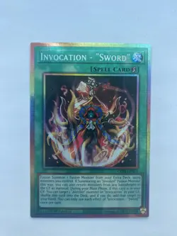 Yugioh CORI-EN053 - Invocation - "Sword" - Starlight Rare - Image 1