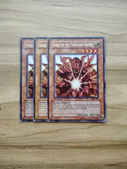 Yu-Gi-Oh! - Senju Of The Thousand Hands 3x - Rare - Full Playset - MRL-080 - Image 1