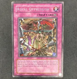 Konami Yu-Gi-Oh! Royal Oppression LOD-091 Legacy of Darkness Trap Regular EN - Image 1