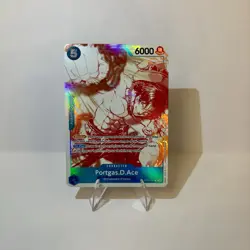• Portgas.D.Ace • OP07-053 3rd Anniversary Treasure Event Holo One Piece TCG NM - Image 1