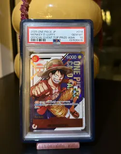One Piece CCG Monkey.D.Luffy Official Event Top Prize Asia JP ST21-014 PSA 10 - Image 3