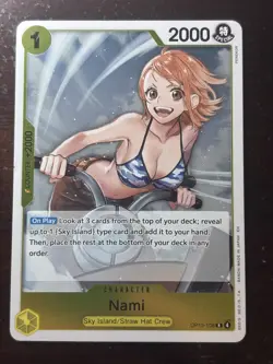 Adventure on Kami's Island One Piece CCG Nami #OP15-108 - Image 1