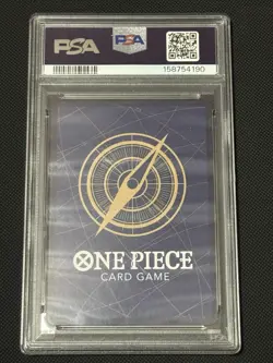 2025 One Piece OP11 EN #004 Shanks Special Alternate Art MINT PSA 9 - Image 2